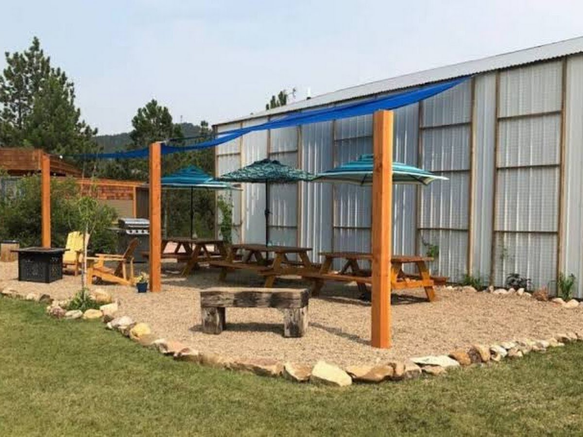 Buffalo Glamping Tipi with King Bed in Black Hills