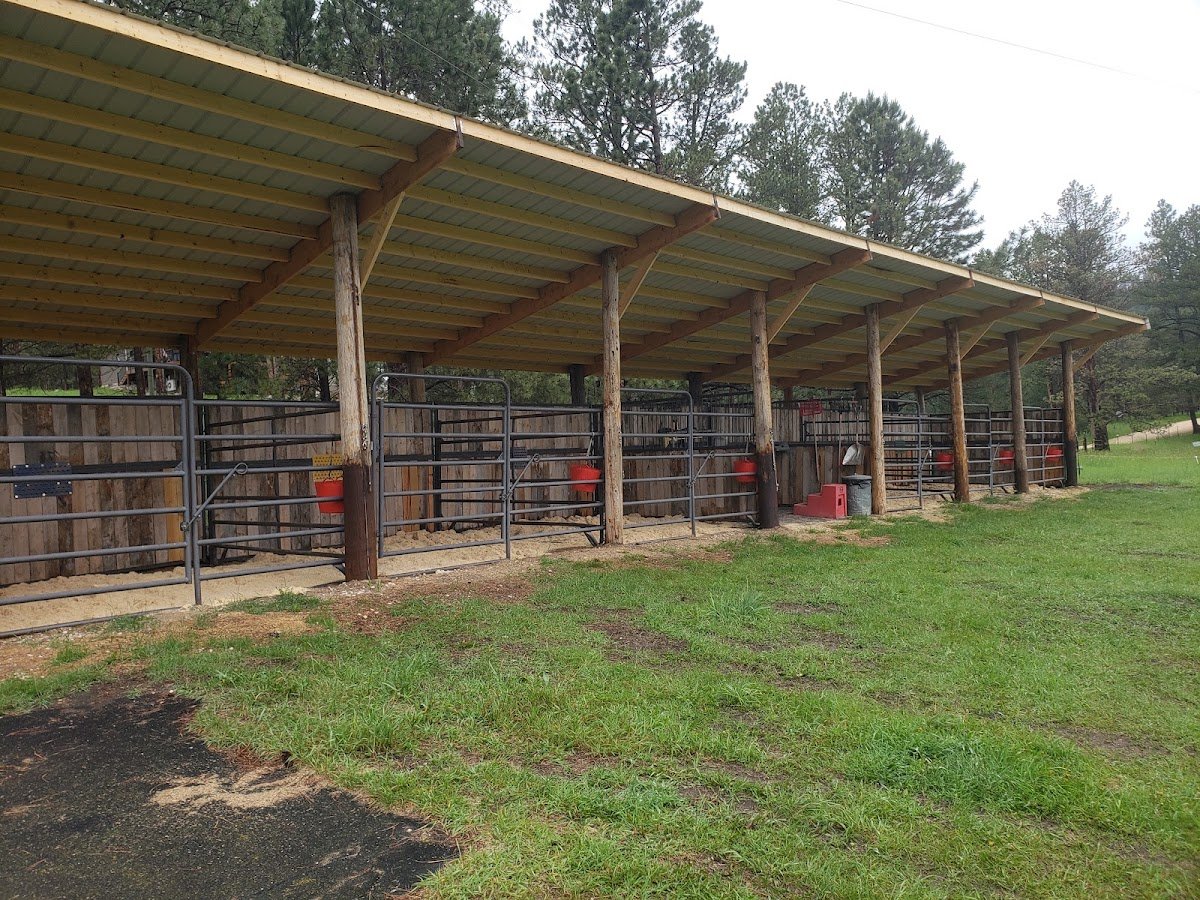 Camping / RV park at The Custer Cutoff, Custer SD