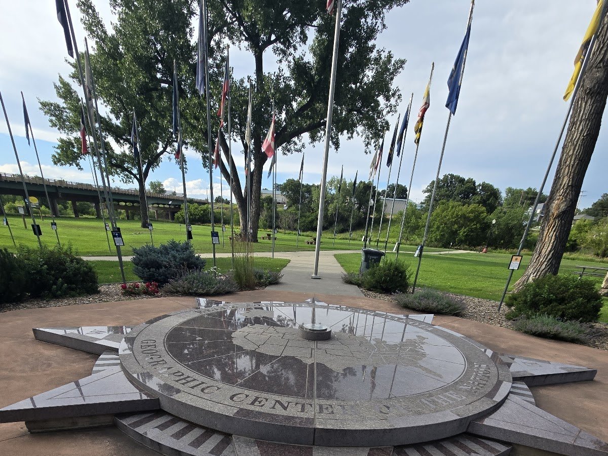 Geographic Center of the Nation Monument
