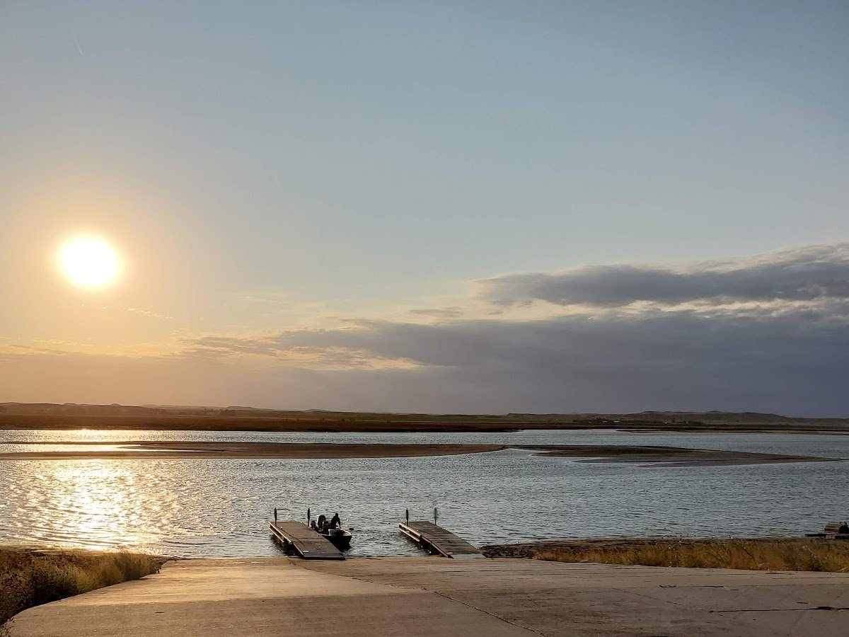 Hazelton Boat Ramp - Lake Oahe
