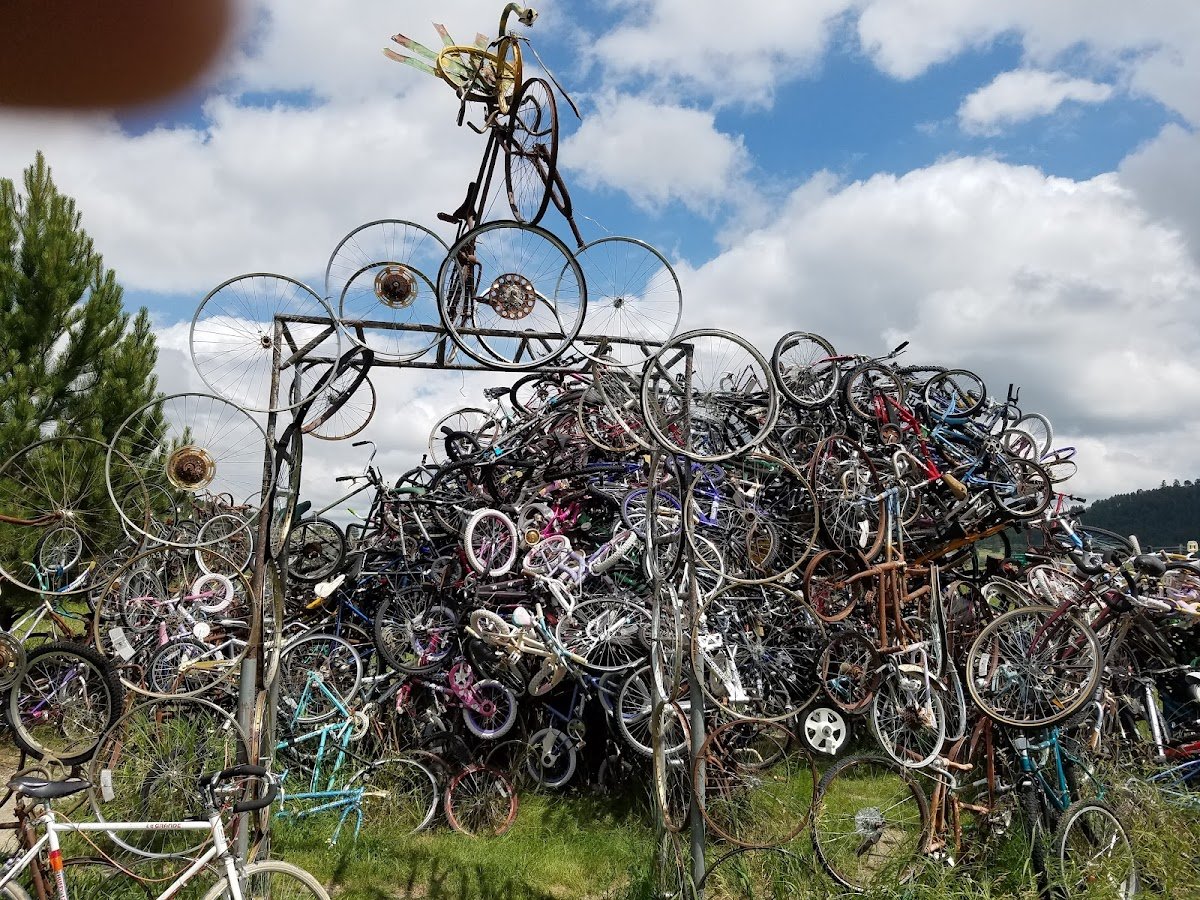 Pringle Trailhead George S. Mickelson Trail, milepost 32.1